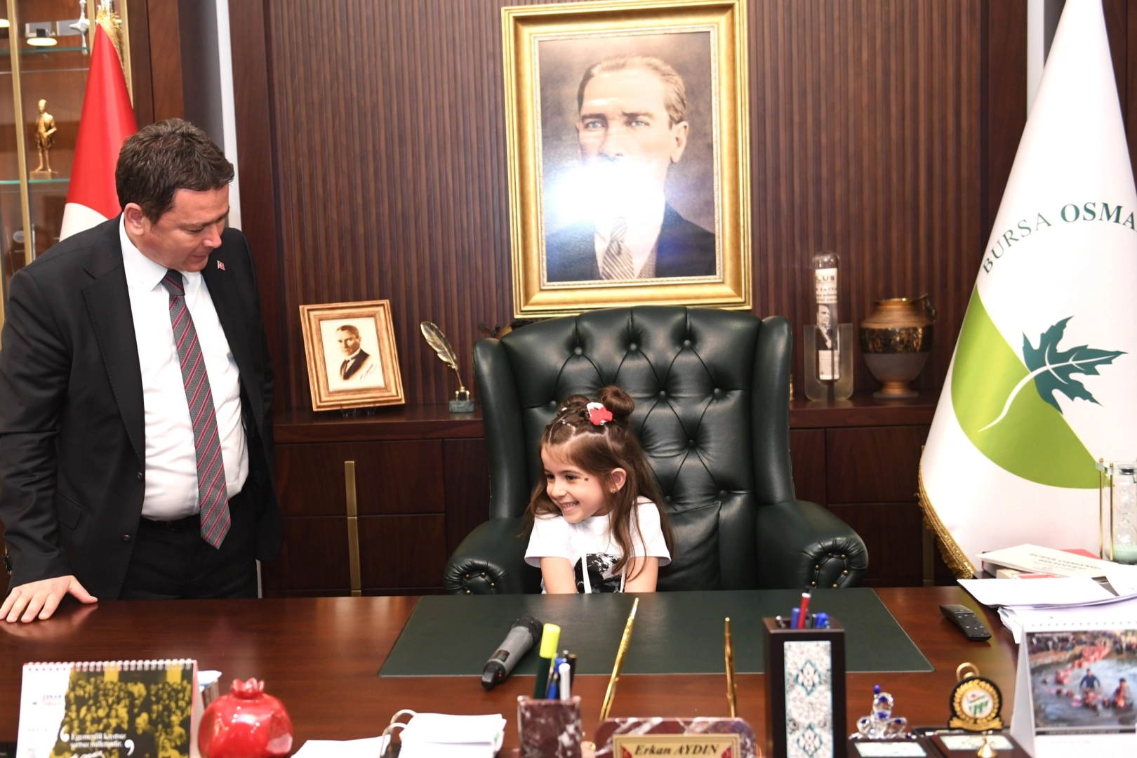 Osmangazi Belediyesi Başkanı Erkan Aydın, 23 Nisan Ulusal Egemenlik ve