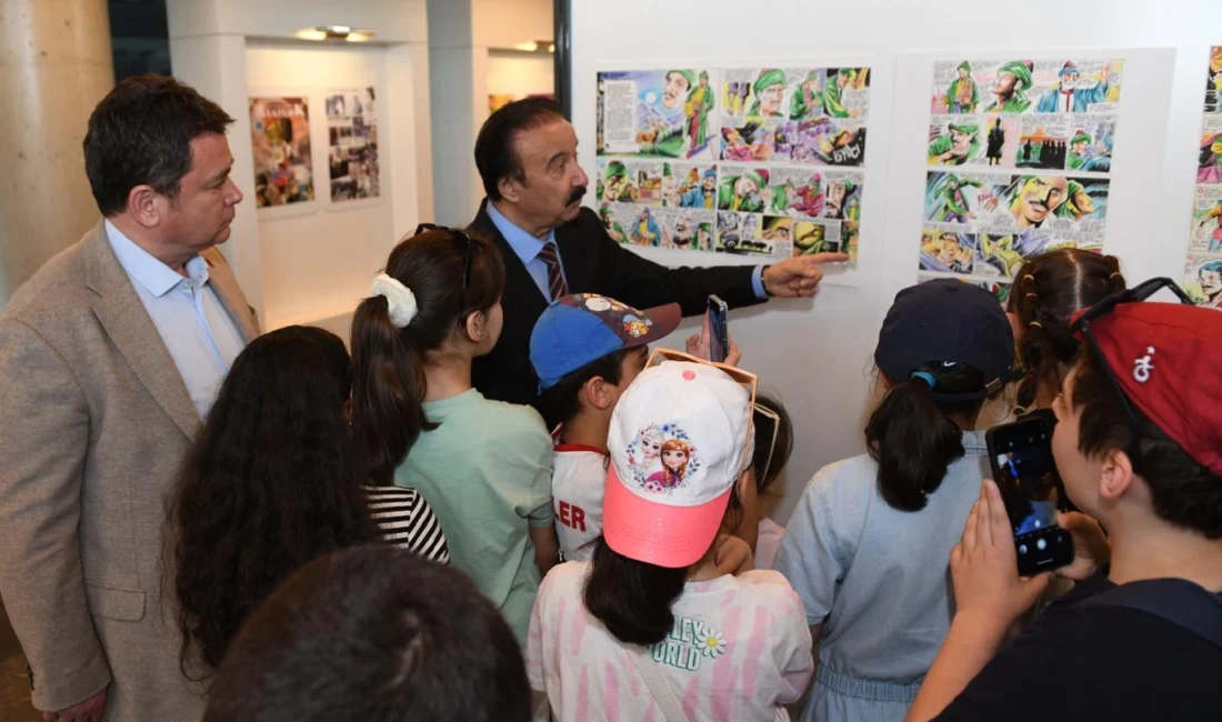 Bursa’da Osmangazi Belediyesi’nin ev sahipliğinde gerçekleşen ‘Elinde Fırça Dilinde Müzik’