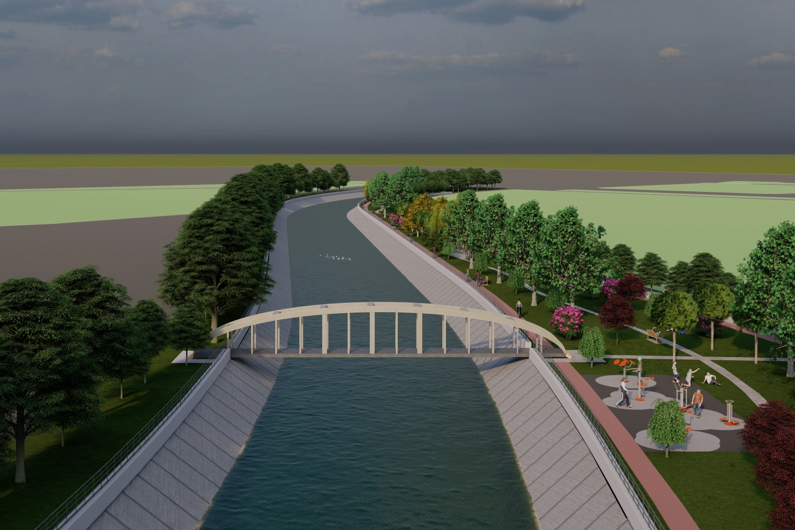 Bursa’da Yıldırım Belediyesi, dere yatağını güvenli hale getireceği ve yeni