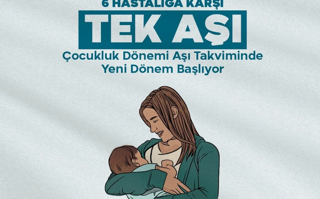 Sağlık Bakanlığı, 14 Nisan Pazartesi günü itibarıyla çocukluk dönemi aşı