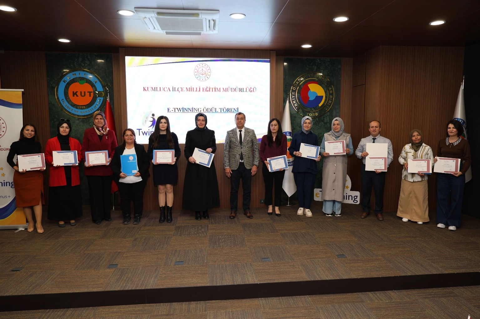 Antalya’da Kumluca İlçe Milli Eğitim Müdürlüğü koordinesinde yürütülen eTwinning projelerinde