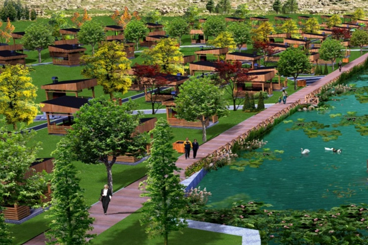 Gaziantep Büyükşehir Belediye Başkanı Fatma Şahin, Yavuzeli Karapınar Göleti ve