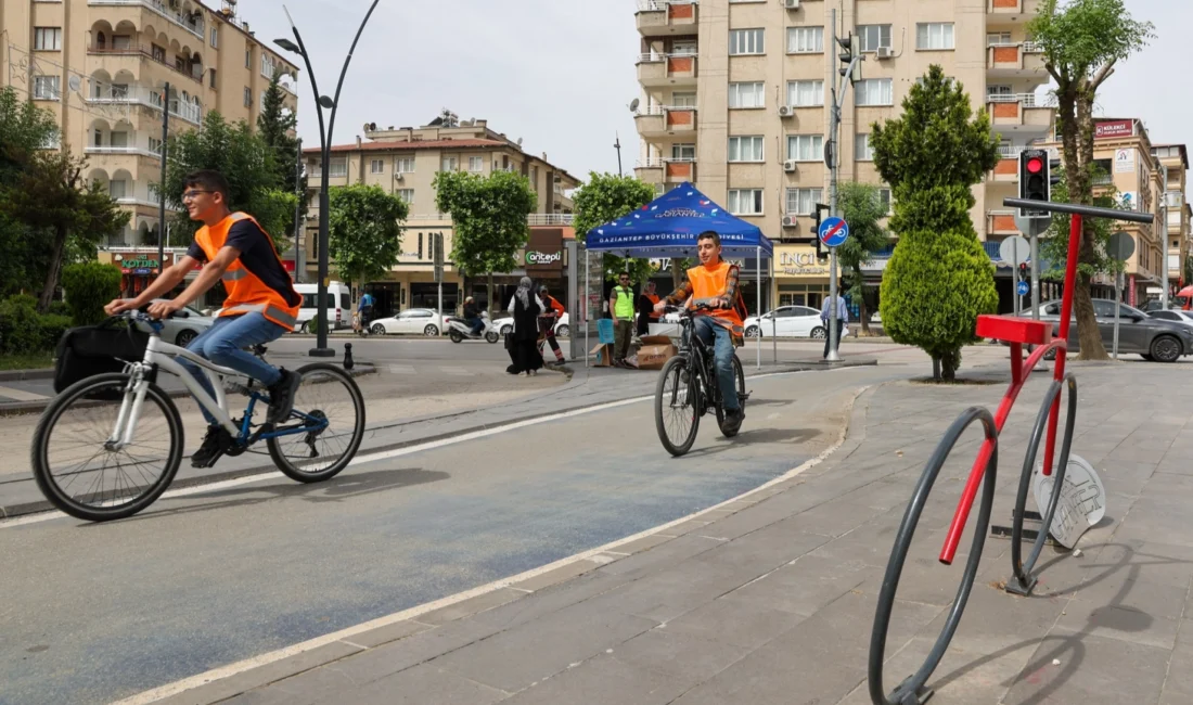 Gaziantep Büyükşehir Belediyesi, çevreci ve sağlıklı ulaşımı teşvik etmek amacıyla