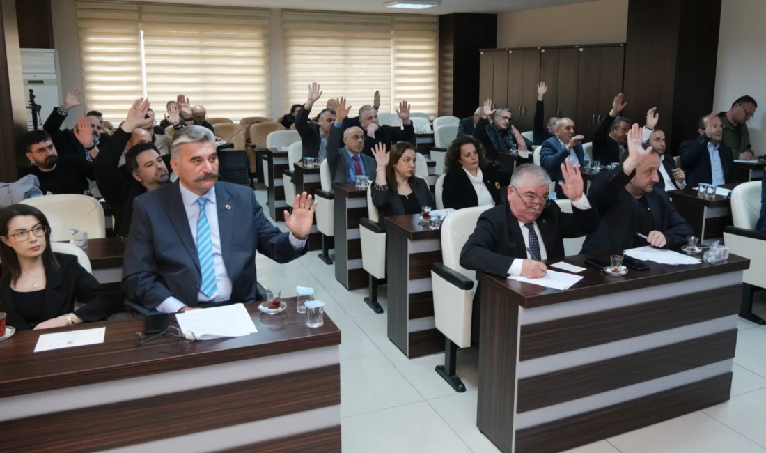 Giresun Belediye Başkan Vekili Taner Yazıcı başkanlığında gerçekleşen toplantıda gündem