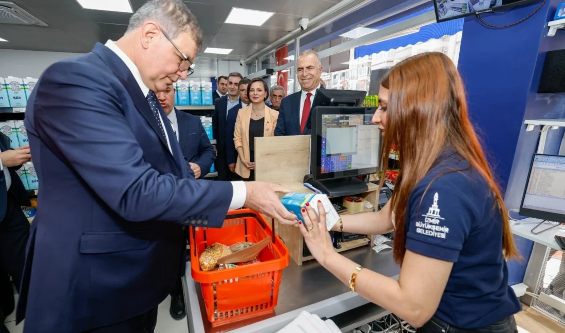 İzmir’de 43 yıl kente hizmet veren tanzim satış mağazalarını İZMAR
