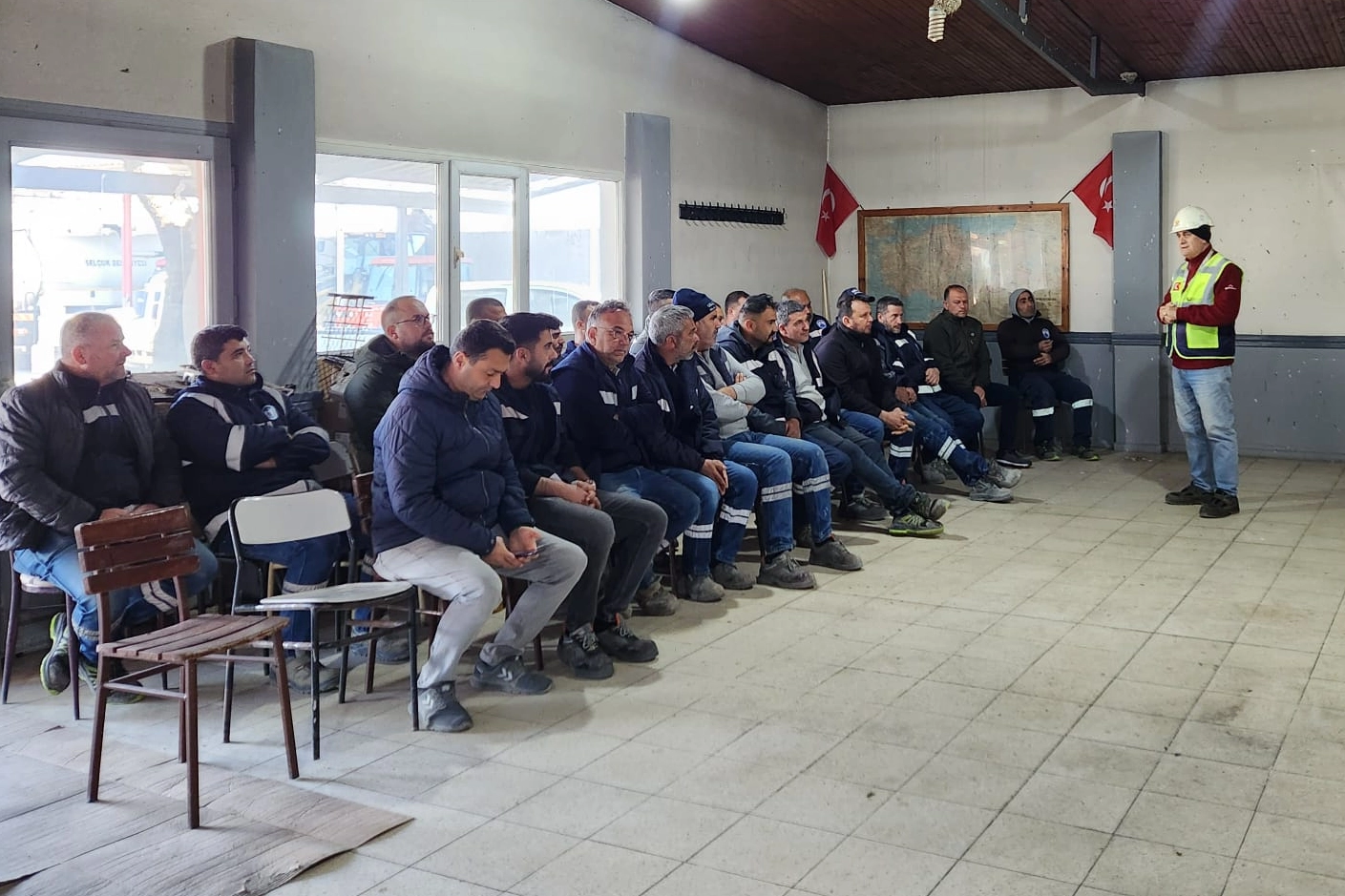 İzmir’de Efes Selçuk Belediyesi, personeline hizmet içi iş sağlığı ve