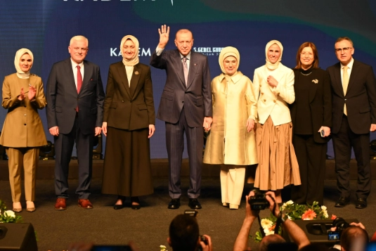 İstanbul Atatürk Kültür Merkezi’nde Cumhurbaşkanı Recep Tayyip Erdoğan’ın katılımıyla gerçekleşen