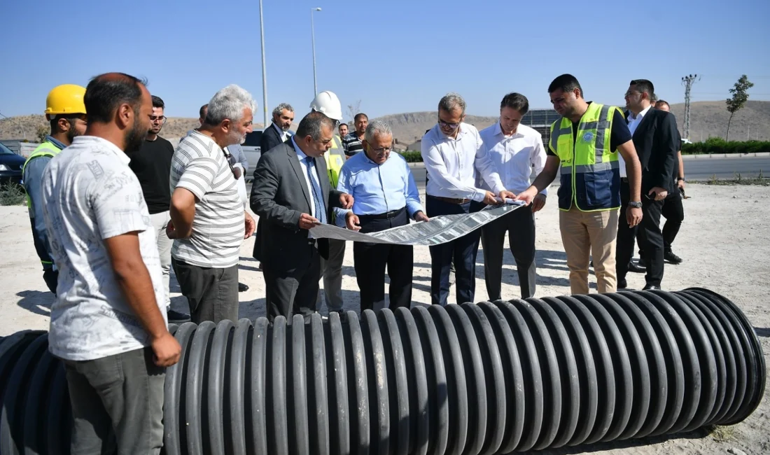 Kayseri Büyükşehir Belediye Başkanı Dr. Memduh Büyükkılıç, Kayseri’deki su altyapısını