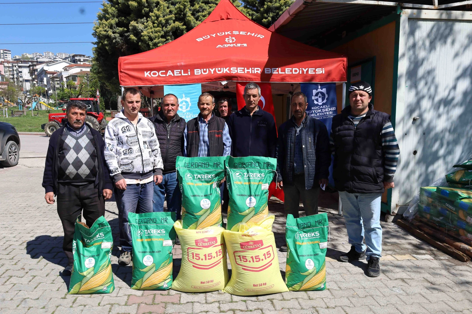 Kocaeli Büyükşehir Belediyesi’nin çiftçilere yönelik yüzde 50 hibeli silajlık ve