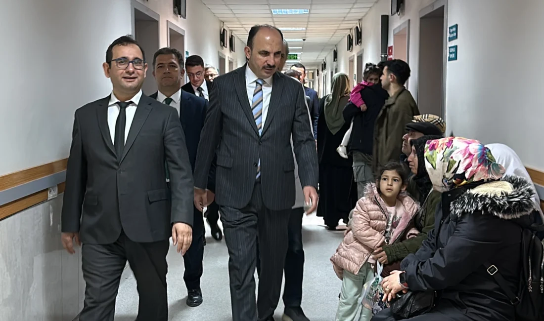 Konya Büyükşehir Belediye Başkanı Uğur İbrahim Altay, Meram Devlet Hastanesi’nde
