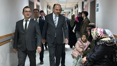 Konya Büyükşehir Belediye Başkanı Uğur İbrahim Altay, Meram Devlet Hastanesi’nde