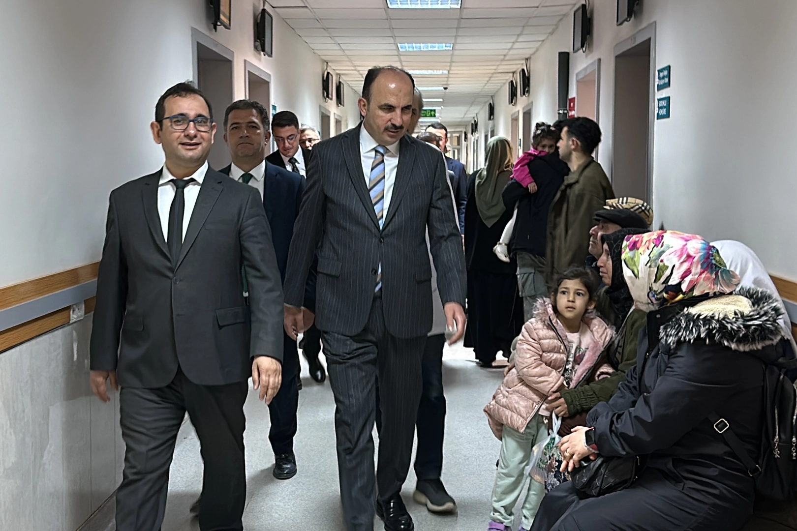 Konya Büyükşehir Belediye Başkanı Uğur İbrahim Altay, Meram Devlet Hastanesi’nde