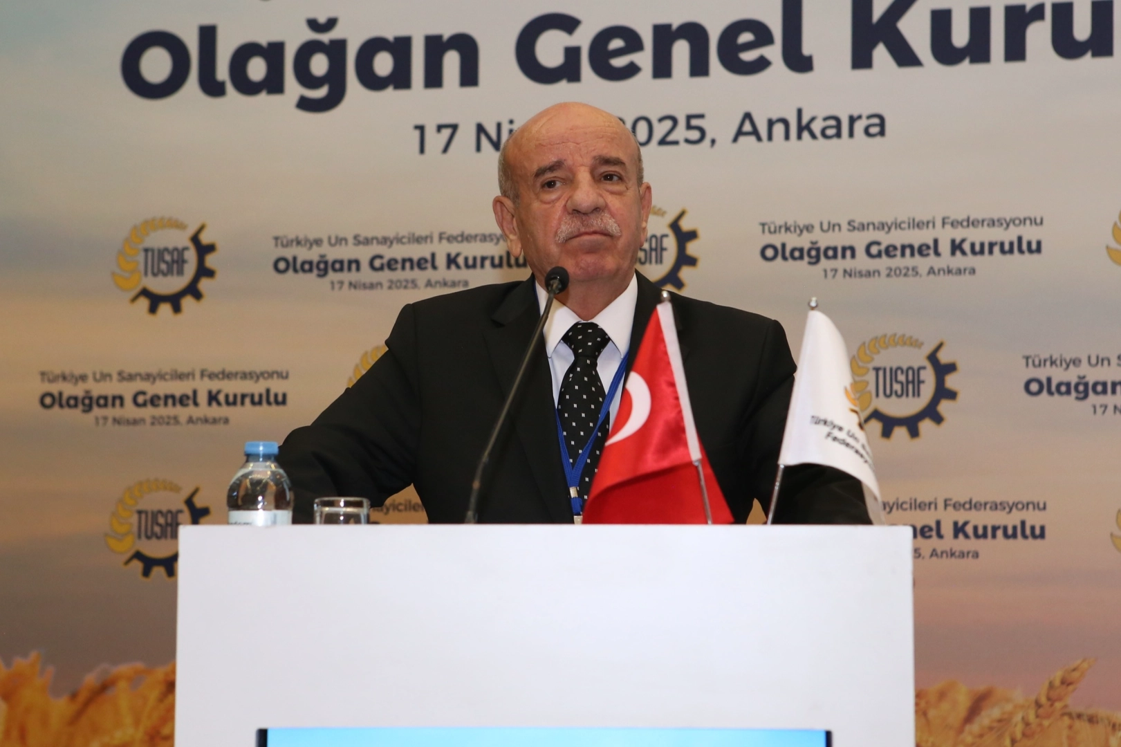 Türkiye Un Sanayicileri Federasyonu (TUSAF) 2025-2028 Dönemi Yönetim Kurulu Başkanı Mehmet Mesut