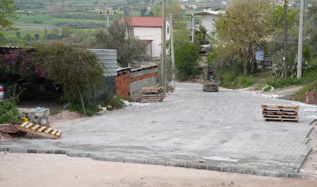 Muğla Dalaman Belediye Başkanı Sezer Durmuş, Fen İşleri Müdürlüğü ekiplerince