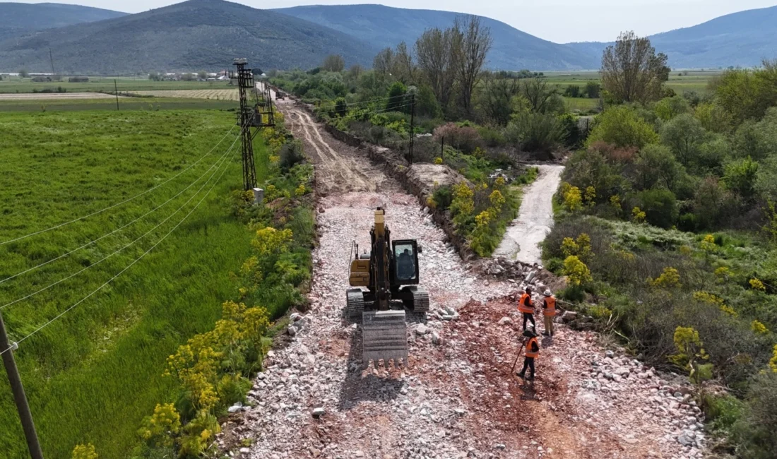 Muğla Büyükşehir Belediyesi, Milas ilçesi Yaşyer ve Damlıboğaz Mahalleleri arasında
