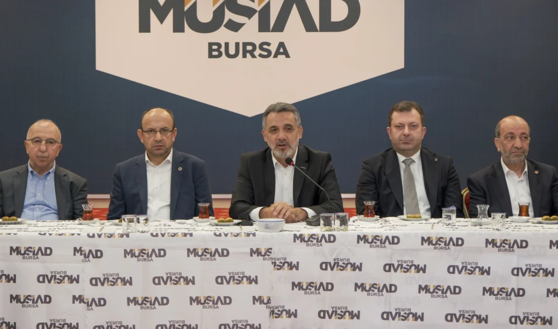 MÜSİAD Bursa Şubesi tarafından düzenlenen Ramazan Bayramı bayramlaşma programı, Başkan