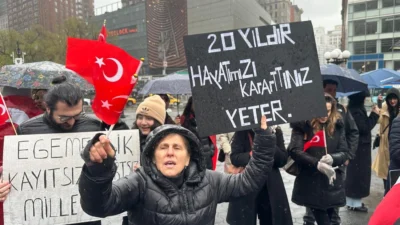 Amerika Birleşik Devletleri’nin New York kentinde bulunan Union Square Park’ta