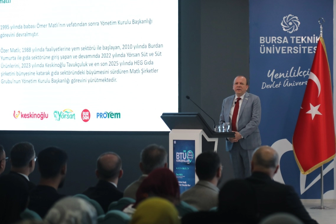 BTÜ Konuşmaları’nın bu haftaki konuğu Matlı Şirketler Grubu Başkanı Özer