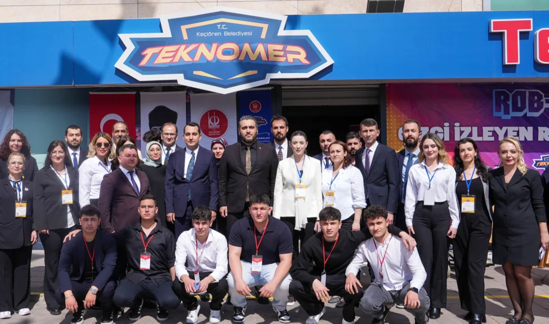 Ankara Keçiören Belediyesi’nin düzenlediği Rob-Okul Liseler Arası Çizgi İzleyen Robot
