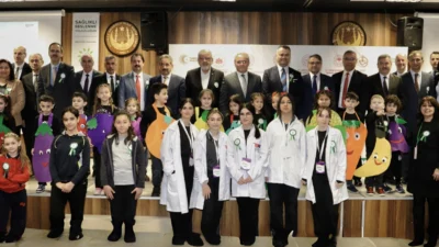 Bursa’da çocukların sağlıklı beslenme alışkanlıkları kazanmasını ve hareketli yaşam tarzını