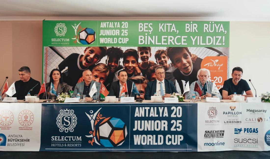 Dünyanın dört bir yanından gelen genç futbolcular, 16-20 Nisan 2025