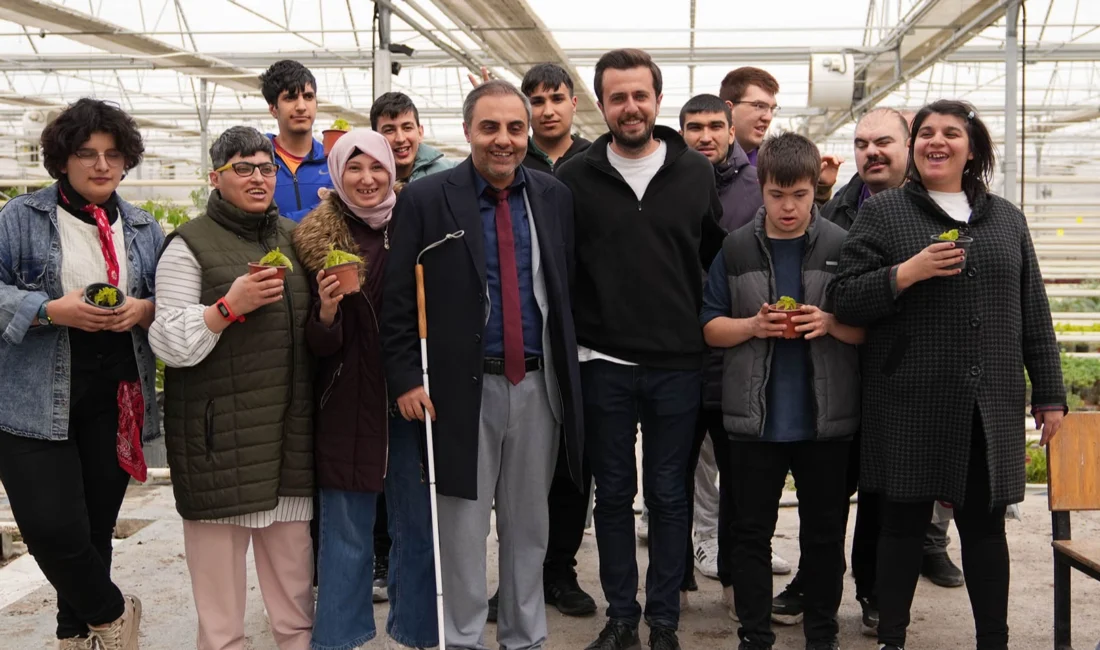 Ankara Keçiören Belediyesi bünyesinde Ovacık Mahallesi’nde hizmet veren sera, özel