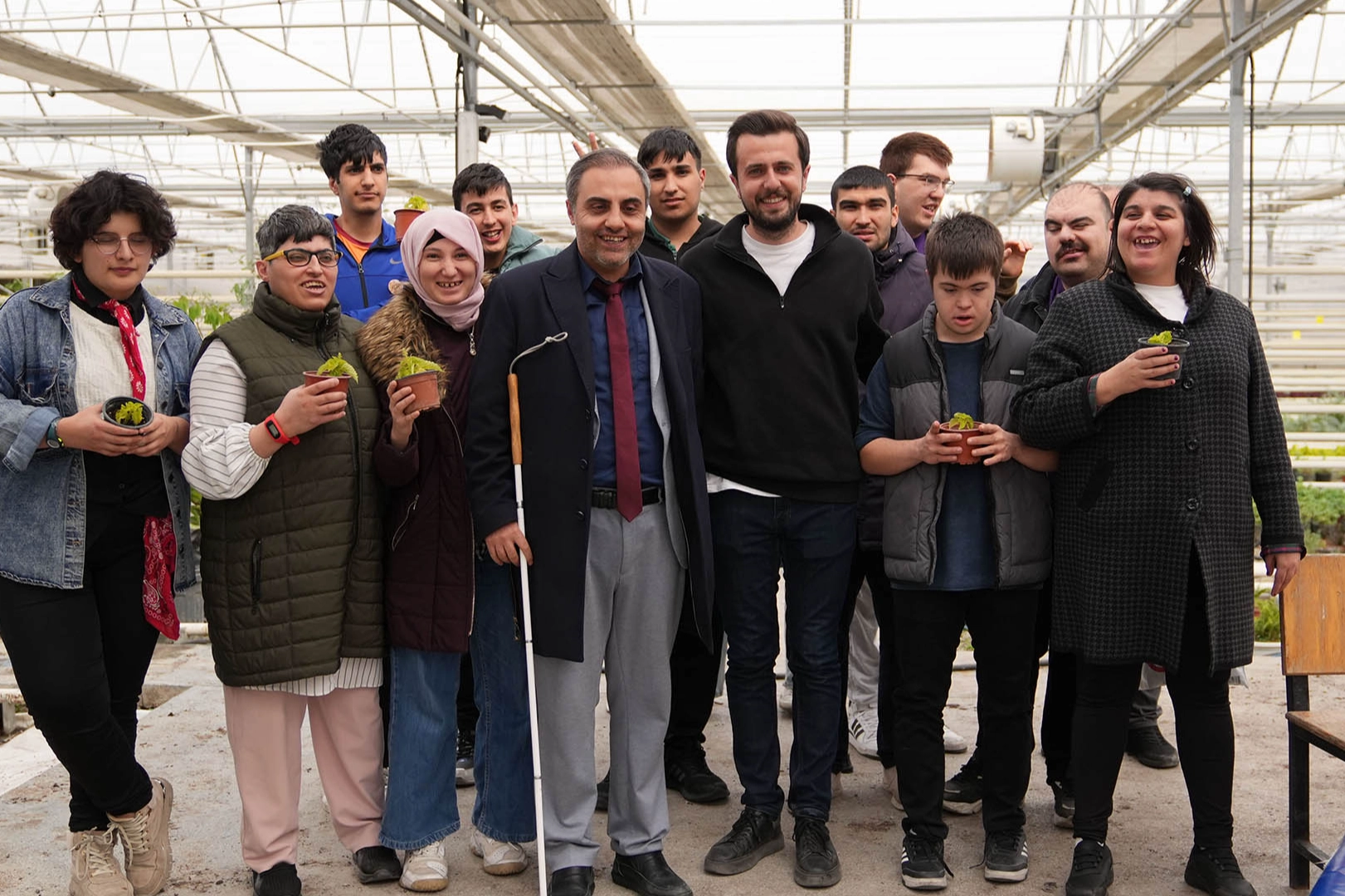 Ankara Keçiören Belediyesi bünyesinde Ovacık Mahallesi’nde hizmet veren sera, özel