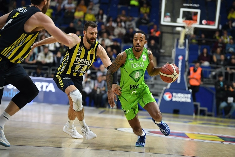 TOFAŞ Basketbol Takımı, ligin 25. haftasında evinde Fenerbahçe Beko ile