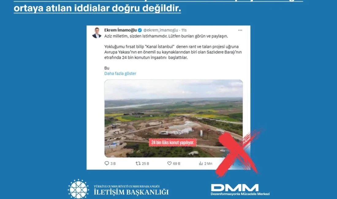 İstanbul’da TOKİ tarafından yürütülen bir konut projesi ile ilgili ortaya