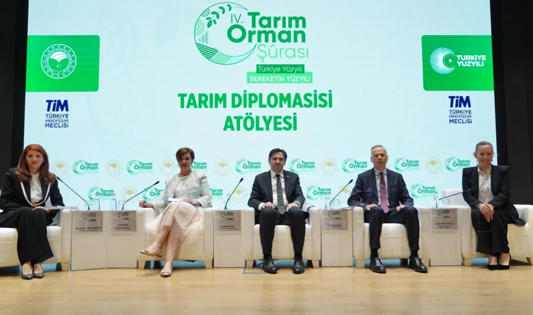 İstanbul’da düzenlenen Tarım Diplomasisi Forumu’nda, Türkiye’nin küresel tarım ticaretindeki yükselişi