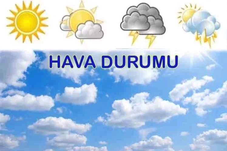 Meteoroloji’ye göre Türkiye genelinde bugün parçalı ve çok bulutlu hava,