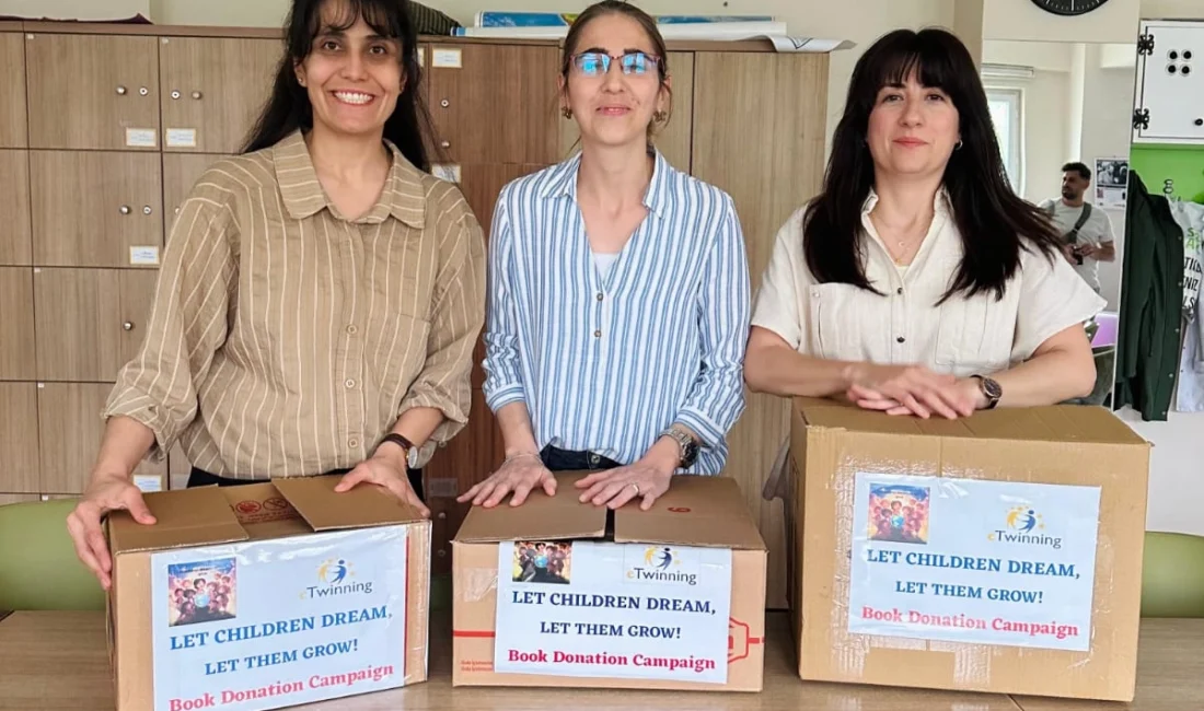 Bursa’nın Gemlik ilçesinde üç öğretmenin öncülük ettiği eTwinning projesi kapsamında