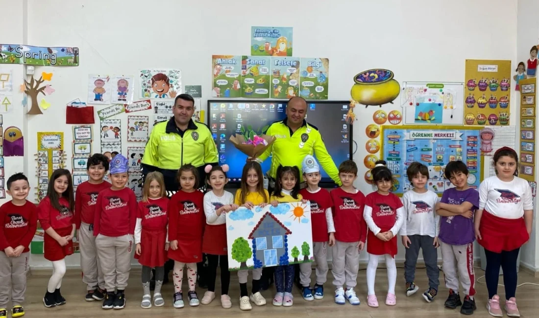 Karayolu Güvenliği ve Trafik Haftası kapsamında Bursa’da Gemlik İlçe Emniyet