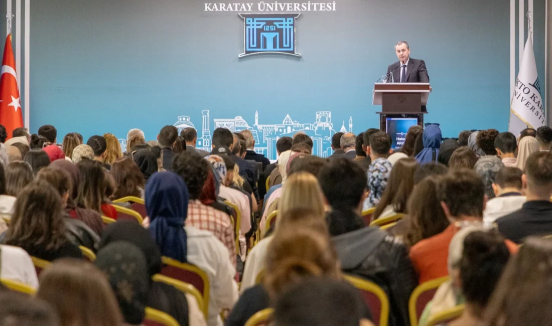Türkiye İş Bankası Genel Müdürü Hakan Aran, KTO Karatay Üniversitesi’nde