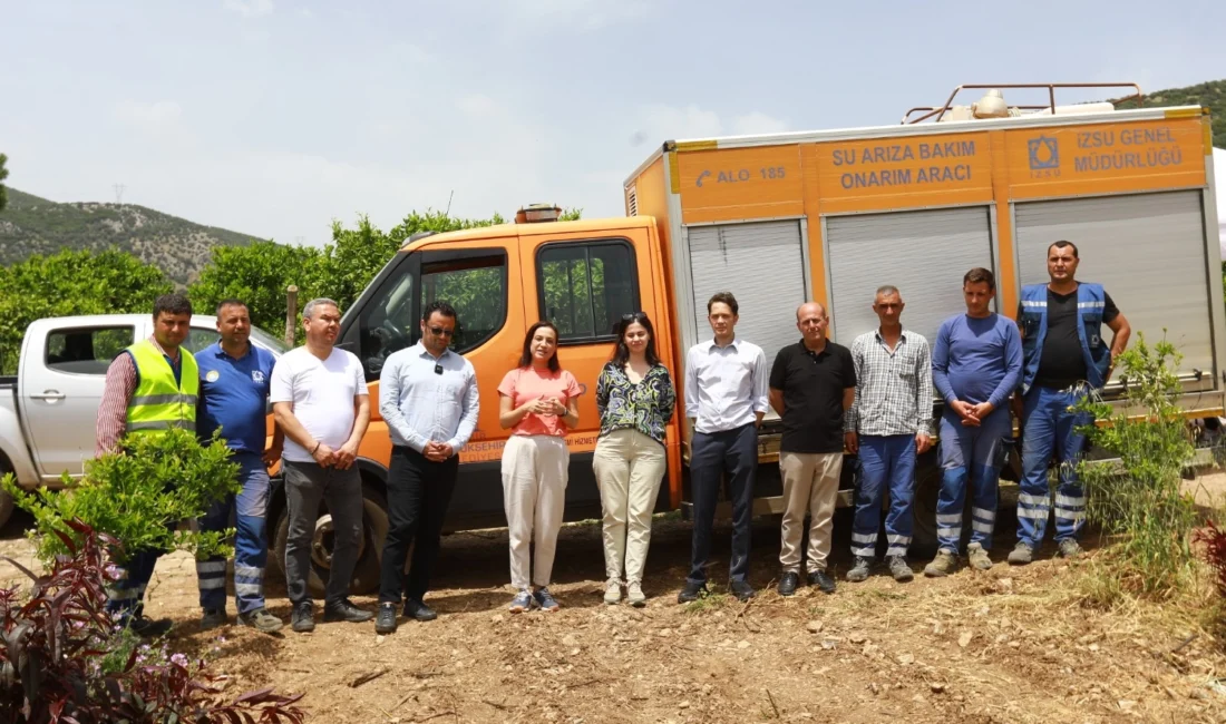 İzmir’de Efes Selçuk Belediye Başkanı Filiz Ceritoğlu Sengel, Kuyumcu Mevkii’ndeki