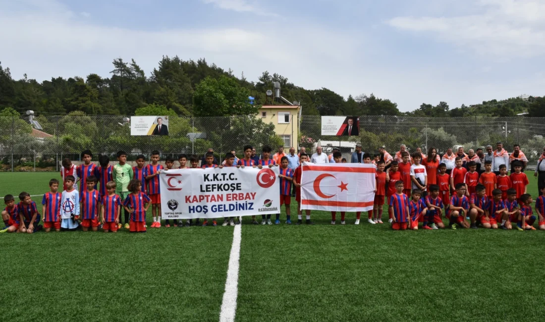 Kumluca Toptaş Spor altyapı oyuncuları, bugün Kuzey Kıbrıs Türk Cumhuriyeti’nden