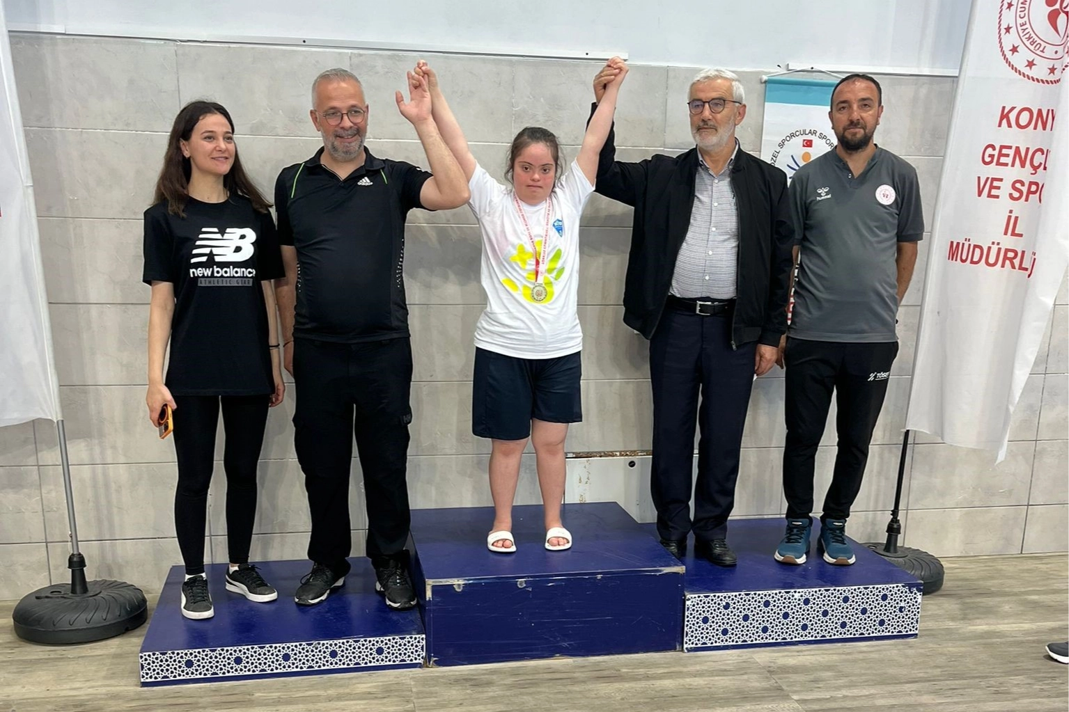 DOSD Meram Spor Kulübü’nün özel sporcuları, ilk kez katılım sağladıkları