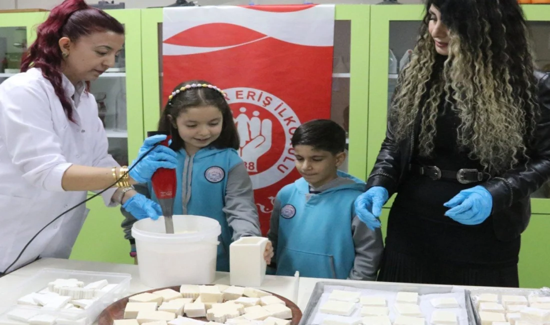 Malatya’da ilkokul öğrencileri, atık yağlardan sabun üreterek hem bilimsel çalışmalara