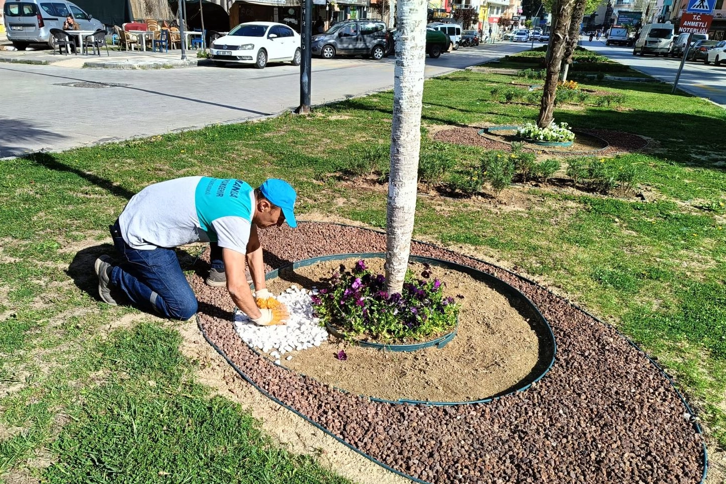 Manisa Büyükşehir Belediyesi, şehri daha estetik ve yeşil hale getirmek
