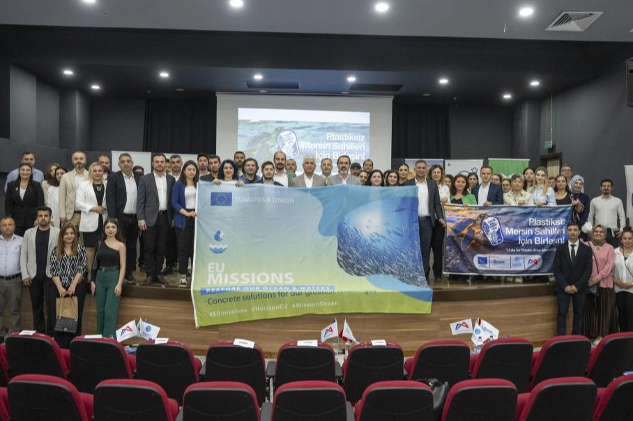Mersin Büyükşehir Belediyesi, çevre projesi ‘Plastiksiz Mersin Sahilleri İçin Birleşiyoruz’