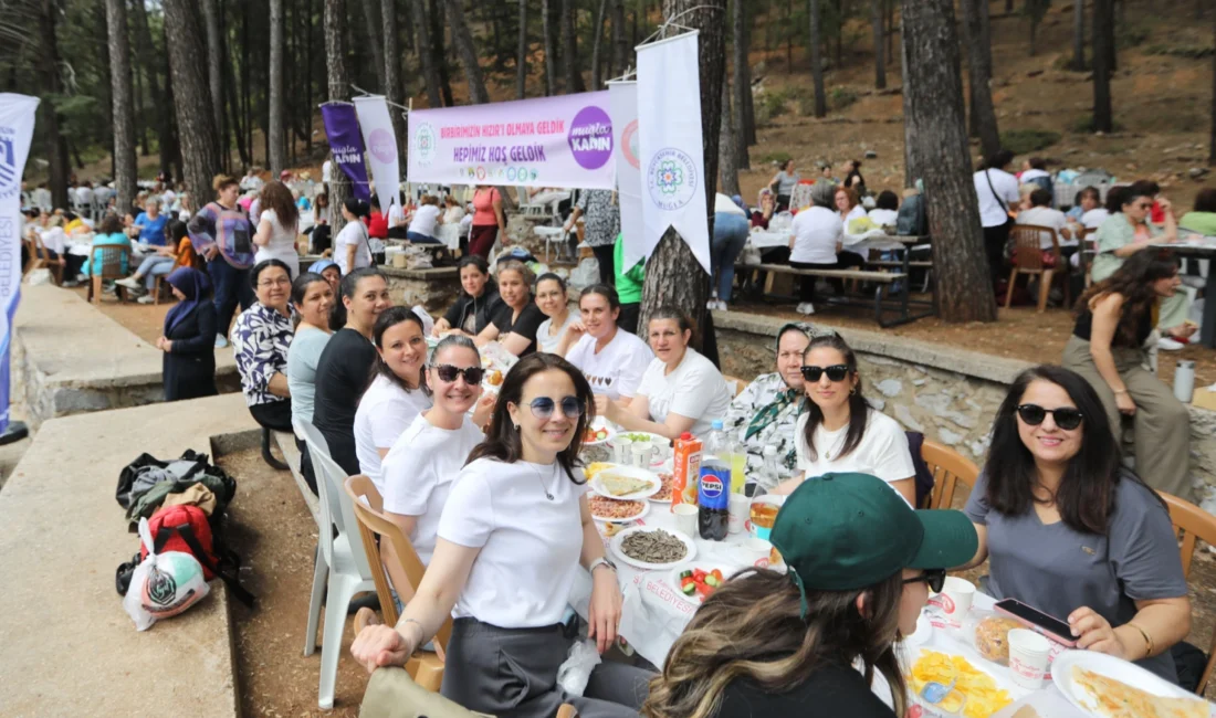 Muğla Büyükşehir Belediyesi, Menteşe Kızıldağ Mesire Alanı’nda düzenlediği Kadın Pikniği