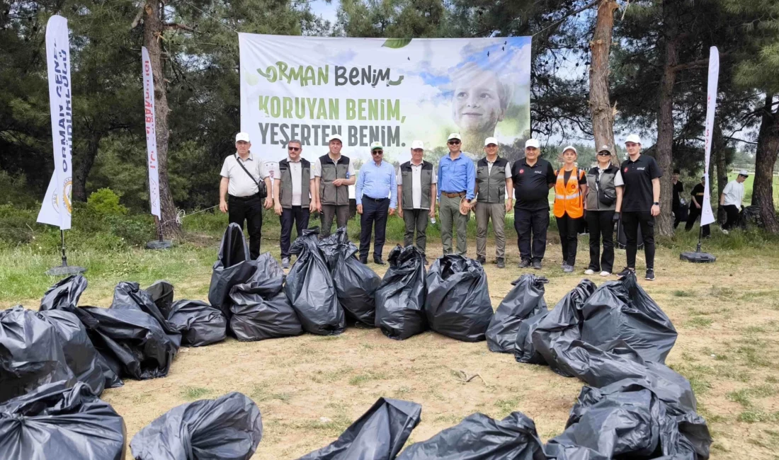 Türkiye genelinde eş zamanlı olarak düzenlenen “Orman Benim” etkinliği, Bursa’da