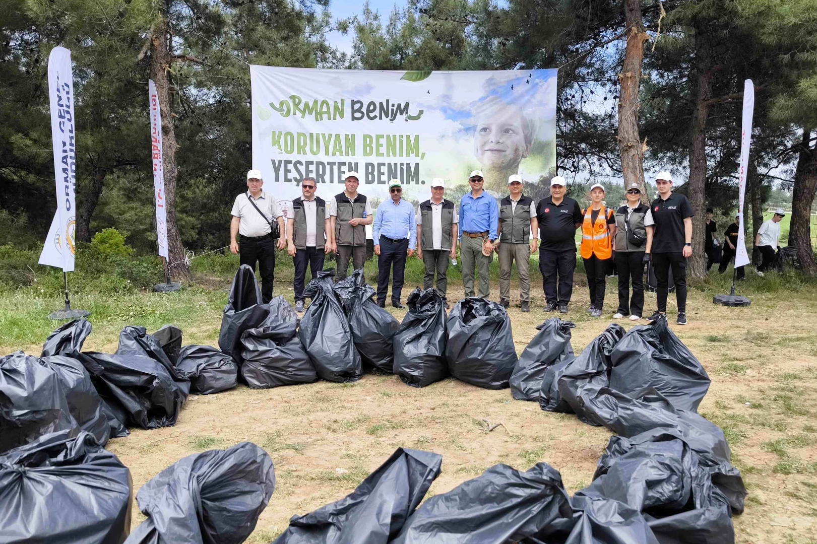 Türkiye genelinde eş zamanlı olarak düzenlenen “Orman Benim” etkinliği, Bursa’da
