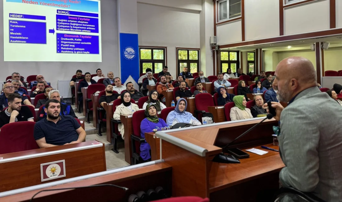 Sakarya Büyükşehir Belediyesi, iş sağlığı ve güvenliği konusunda kurum kültürünü