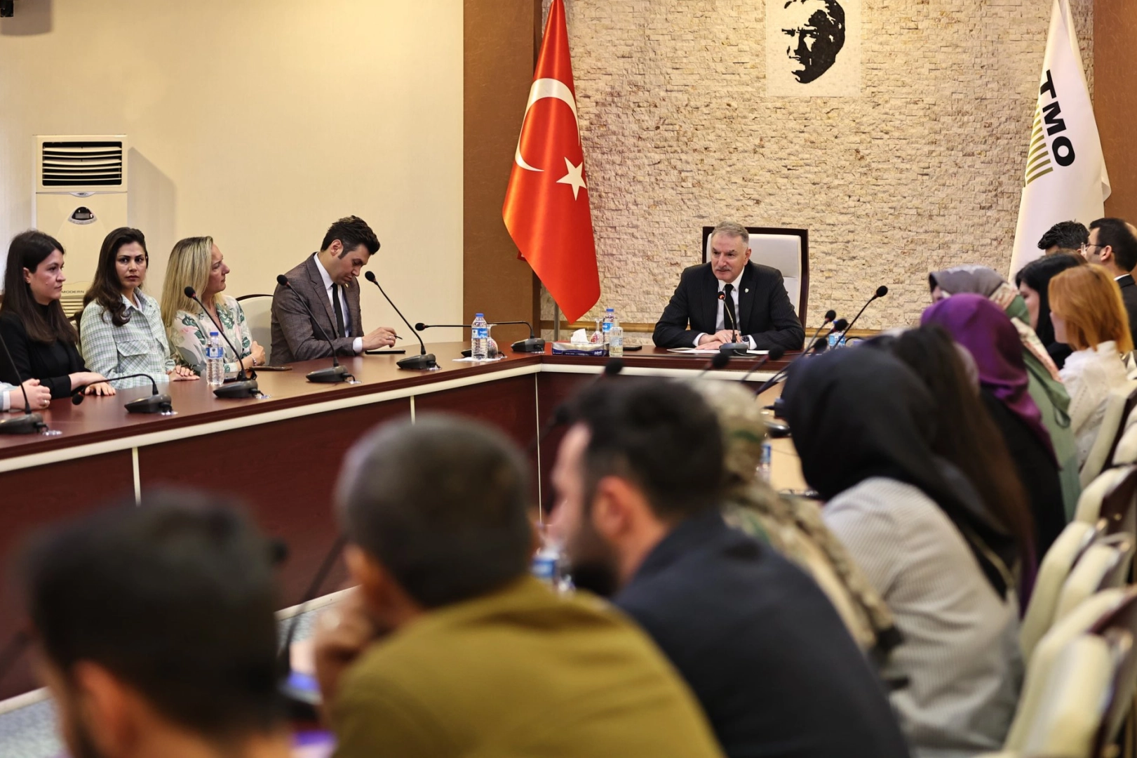 Toprak Mahsulleri Ofisi (TMO) Genel Müdürü Ahmet Güldal, Ankara’daki Eksper