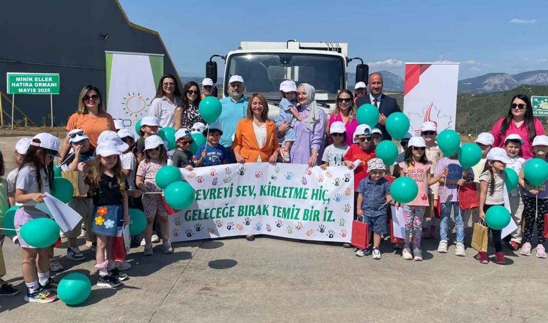 Bilecik’te Çevre Koruma haftası etkinlikleri kapsamında anaokulu öğrencilerine çevre bilinci