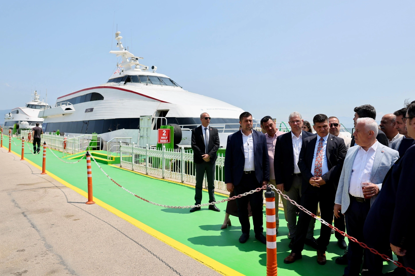 Bursa Büyükşehir Belediyesi, Mudanya’da yenilenen BUDO İskelesi ve hizmet binasını