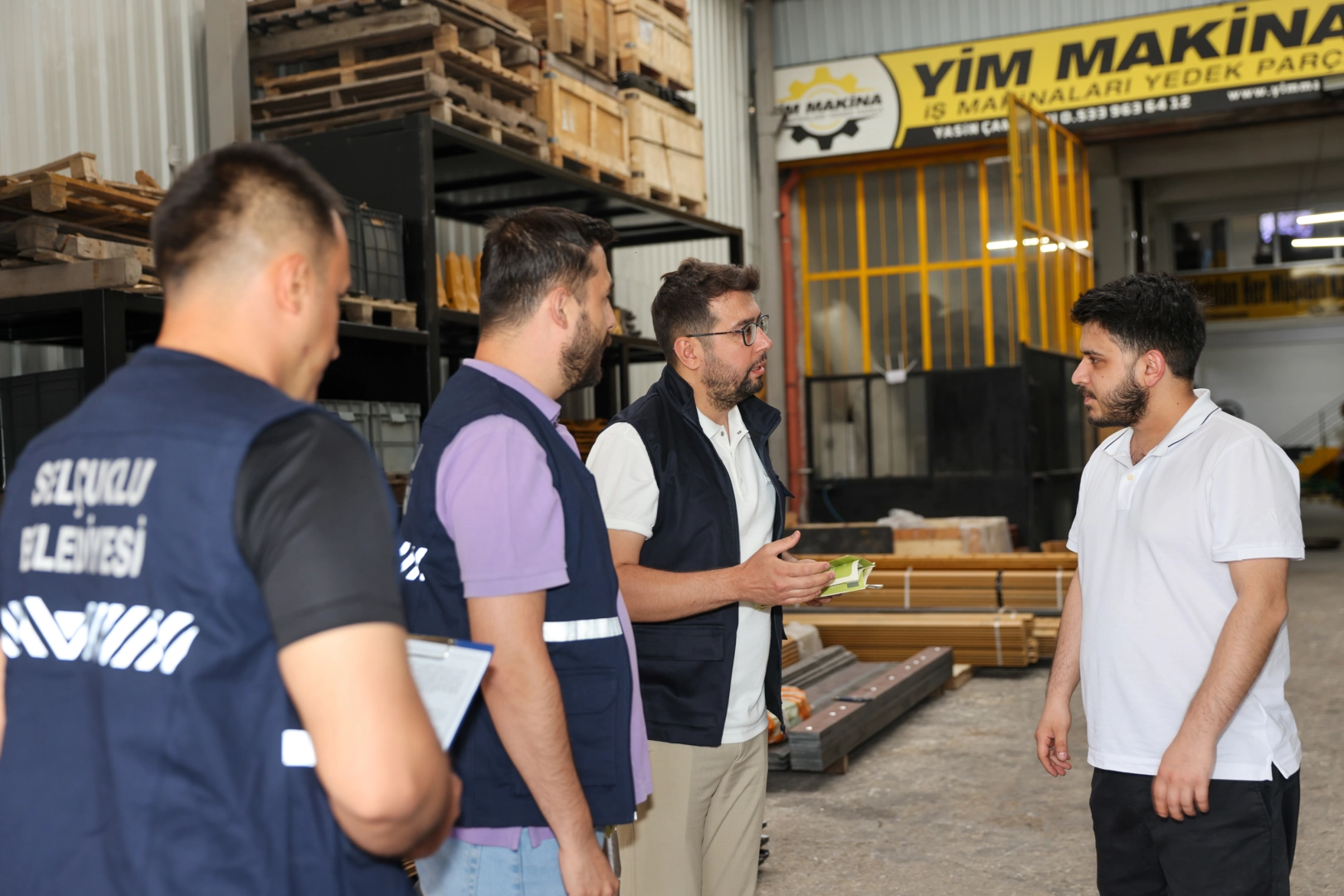 Konya’da Selçuklu Belediyesi Çevre Koruma ve Kontrol Müdürlüğü ekipleri sanayi