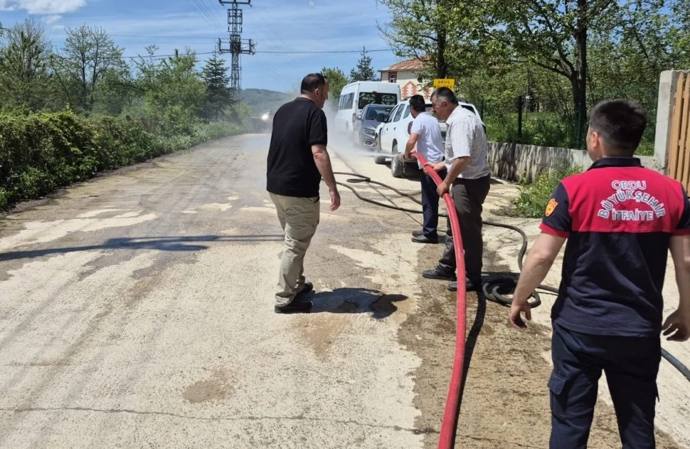 Ordu Büyükşehir Belediyesi İtfaiye Dairesi Başkanlığı ilçe merkezine uzak, nüfus