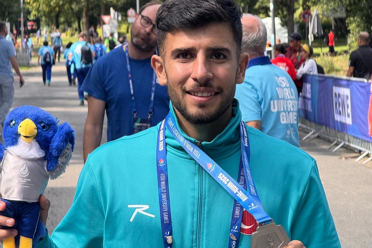 Bursa’da Osmangazi Belediyespor Kulübü’nün milli sporcusu Azad Demirtaş, Almanya’da düzenlenen
